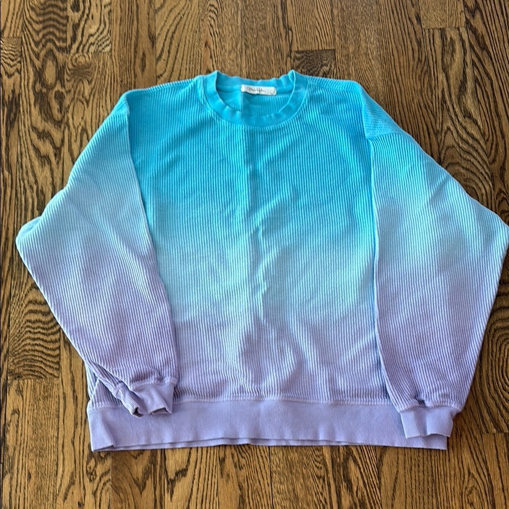 Moon Ryder Blue and Purple Ombre Sweatshirt